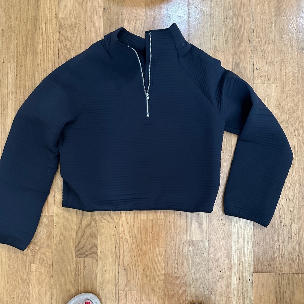 Black Track Pull Over - image 1